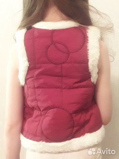 Жилетка меховая натуральная