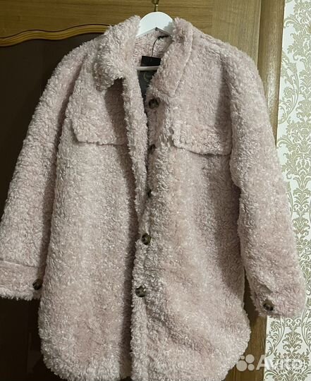 Шубка розовая