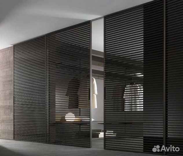 Реечные перегородок для интерьера