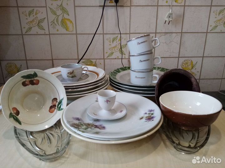 Посуда фарфор СССР