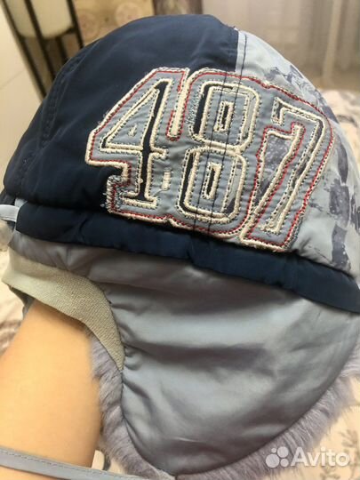 Шапка зимняя для мальчика 52 54 новая