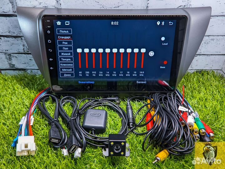 Магнитола 2/32 Mitsubishi Lancer 9+камера