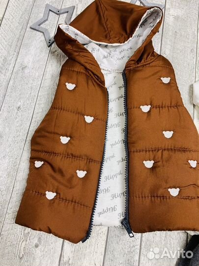 Костюм для мальчика с жилеткой