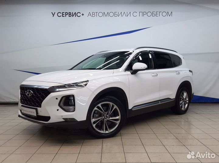 Hyundai Santa Fe 2.2 AT, 2019, 122 716 км