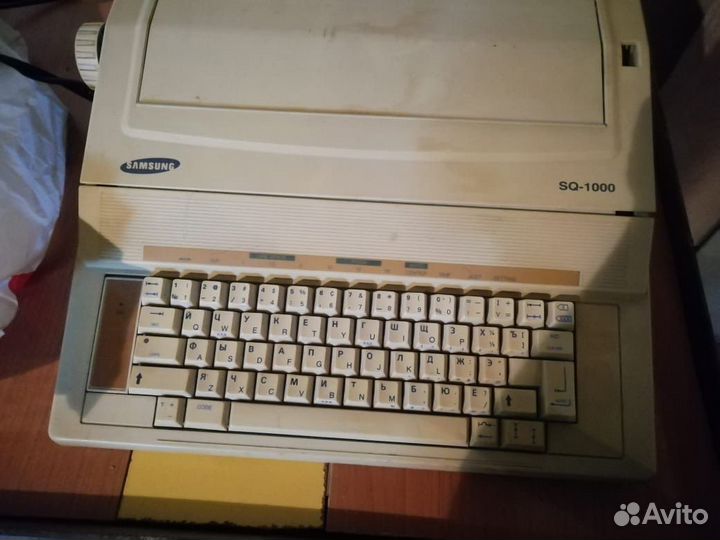 Печатная пишущая машинка Samsung SQ-1000