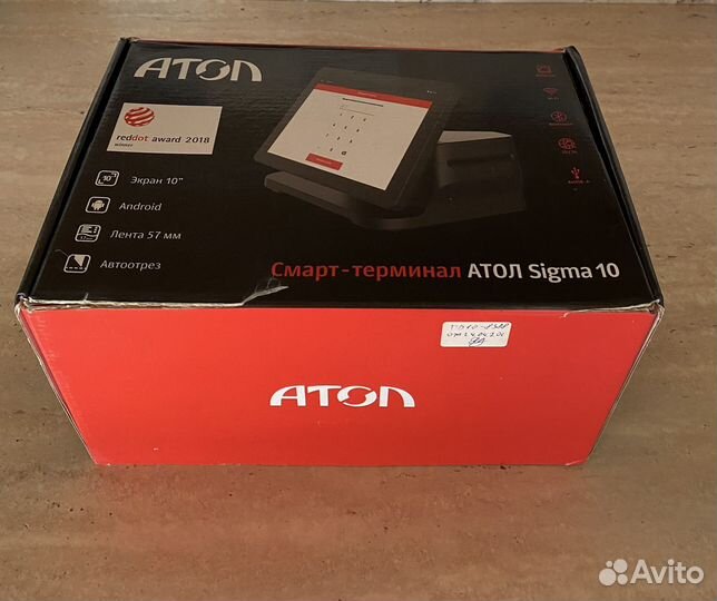 Онлайн-касса Атол sigma 10