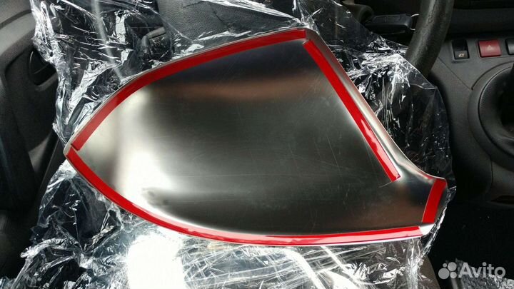 Накладки на зеркала VW touareg Audi Q5 хром