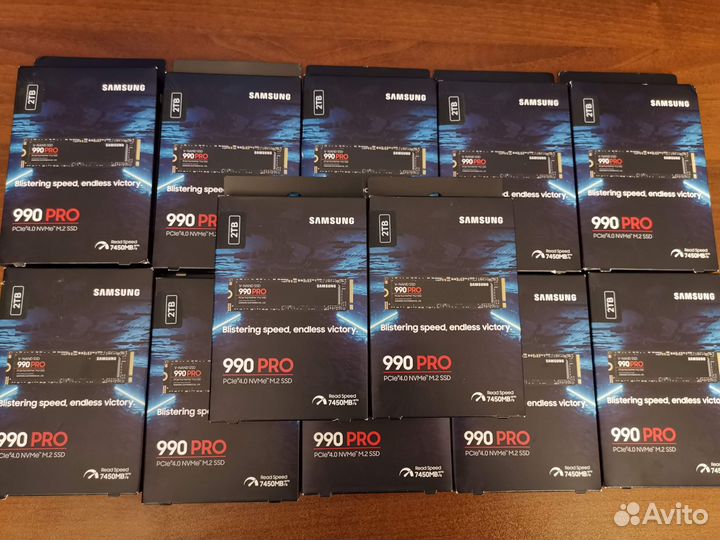 2TB Samsung 990 PRO SSD NVMe (Новые) 7450MB/s