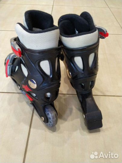 Роликовые коньки раздвижные, 31-34