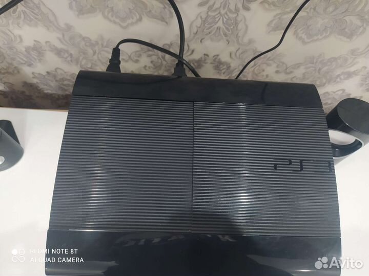 Игровая приставка ps3 super slim прошитая