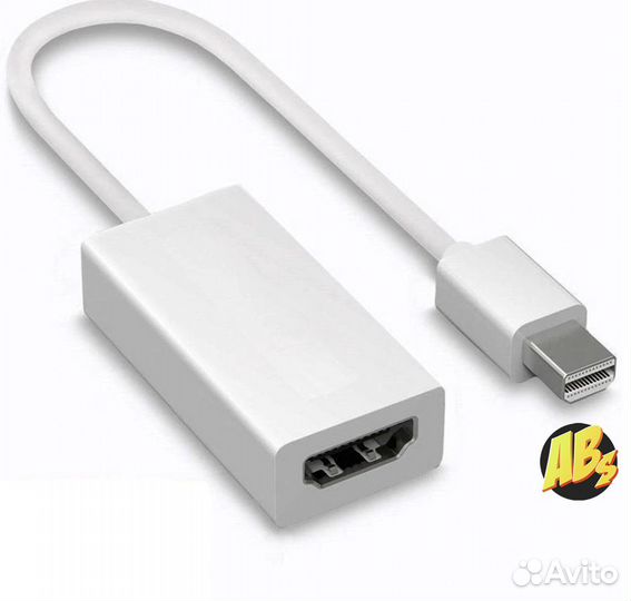 Кабель-переходник c thunderbolt (mini DP) на hdmi