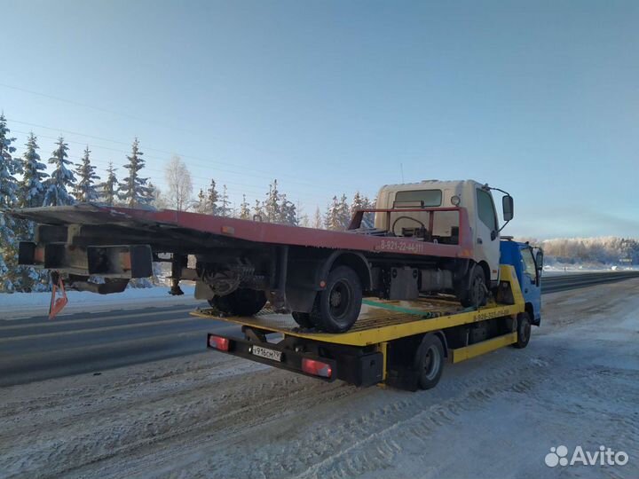 Услуги.Эвакуатор Медвежьегорск 24 часа техпомощь