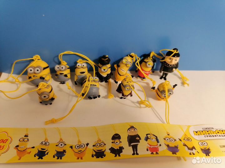 Серии игрушек из киндер для детей