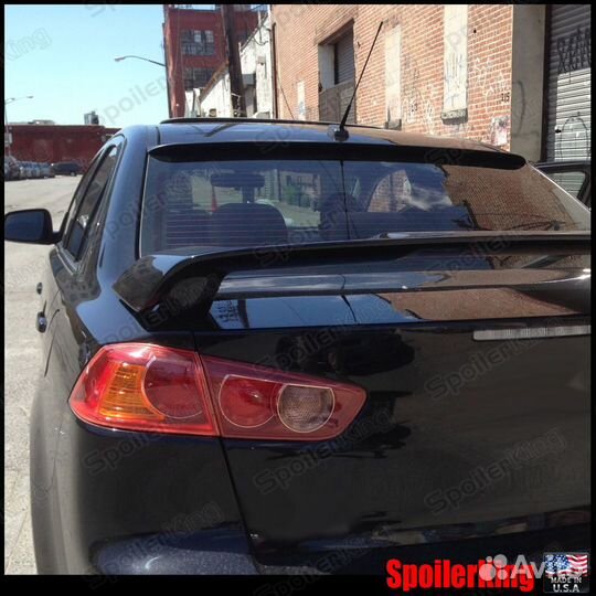 Козырек заднего стекла Mitsubishi Lancer 10 X