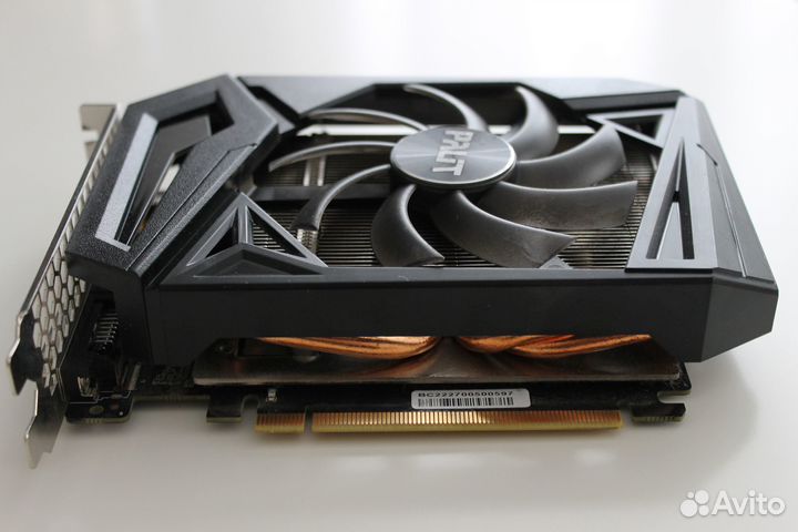 Видеокарта Palit GTX 1660 super StormX