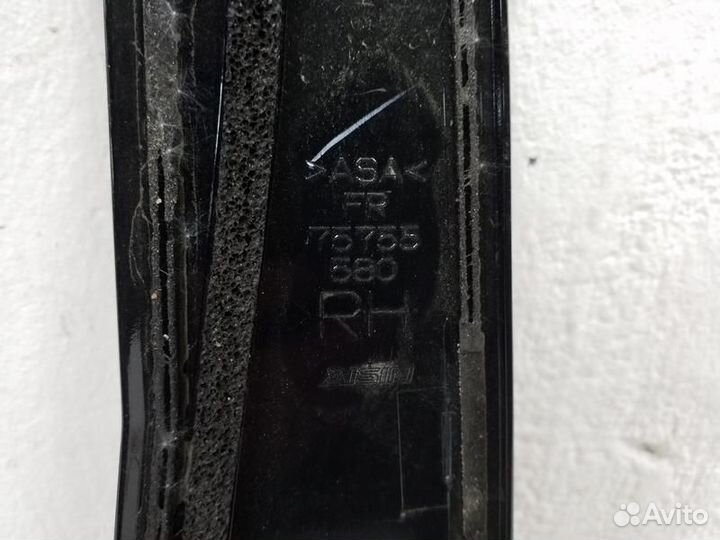 Накладка рамки двери передней правой вертикальная