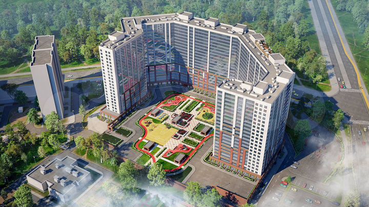 Квартира-студия, 23,9 м², 10/23 эт.