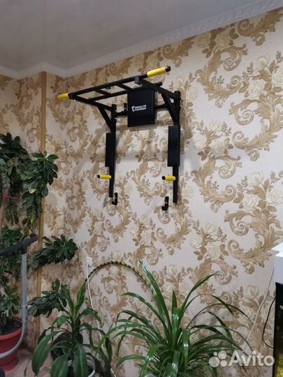 Турник брусья пресс 3 в 1 настенный