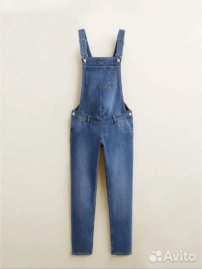 Джинсовый комбинезон для беременных