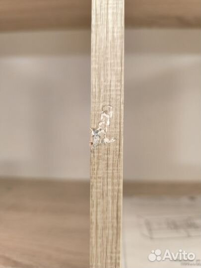 Настенный шкаф, стеллаж, стеклянные дверцы