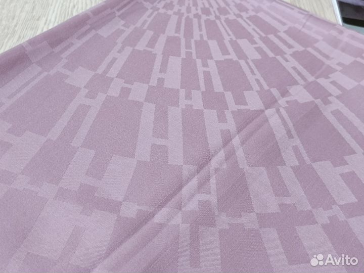 Розовый Шерсть платок Hermes