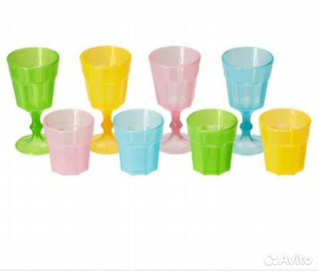 Стакан дуктиг, разноцветный IKEA