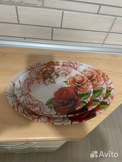 Набор стеклянных салатников