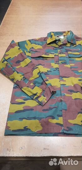 Китель и рубашка армии Бельгии