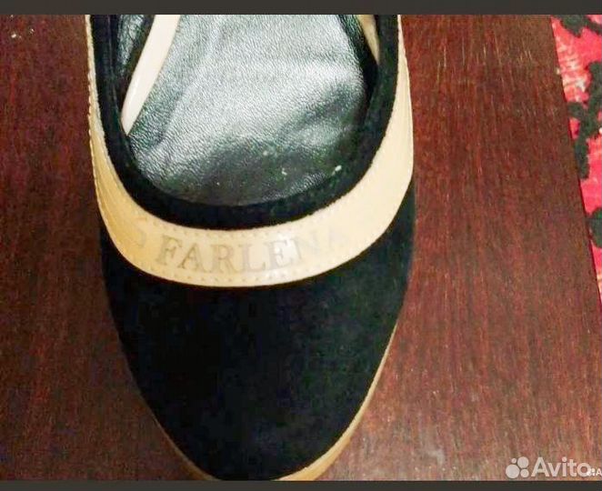 Туфли на танкетке 38 размер