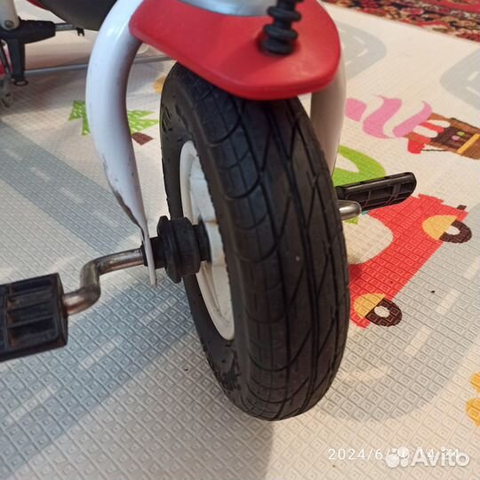 Трехколесный велосипед puky с ручкой