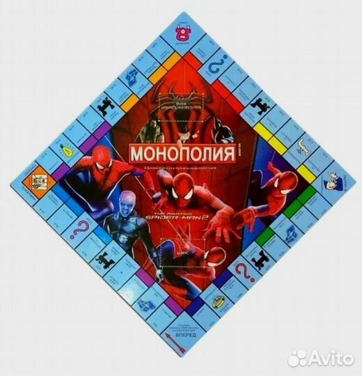 Игра монополия Человек паук