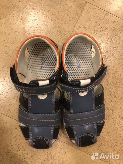 Сандали кожаные