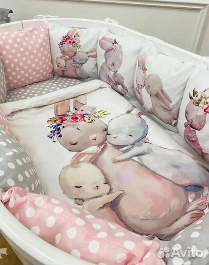 Продам бортики в кроватку