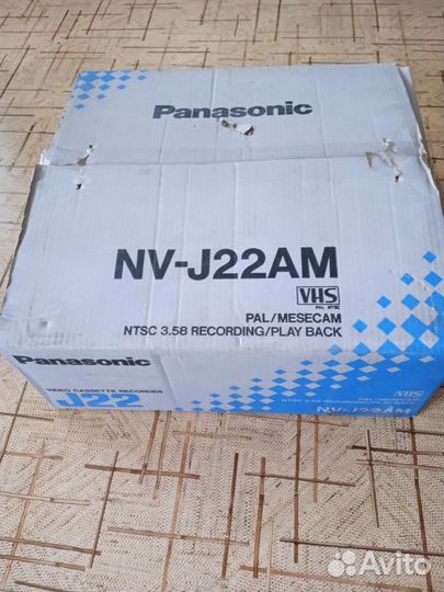Видеомагнитофон panasonic NV-J22AM (Япония)