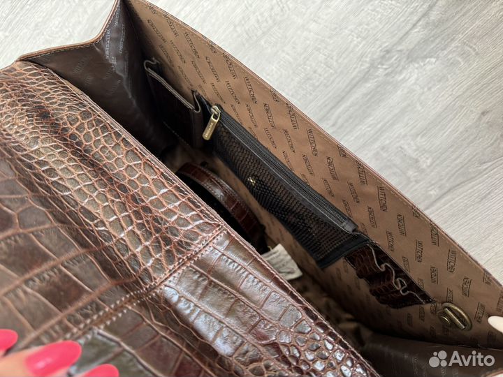 Портфель кожанный