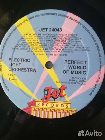 Electric light orchestra Perfect world of music