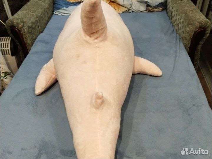 Игрушка мягкая акула