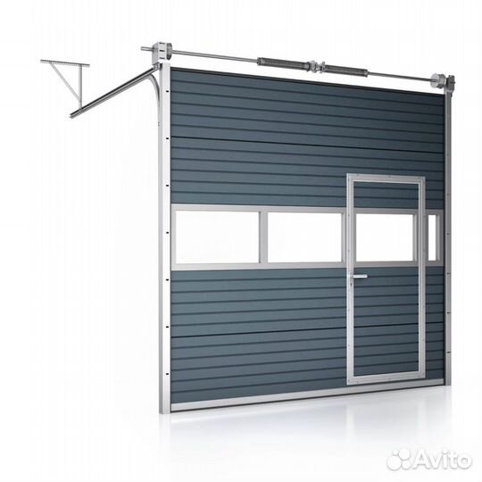Ворота секционные подъемные. Двери Hörmann