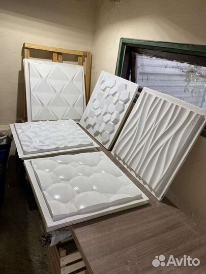 3D гипсовые панели