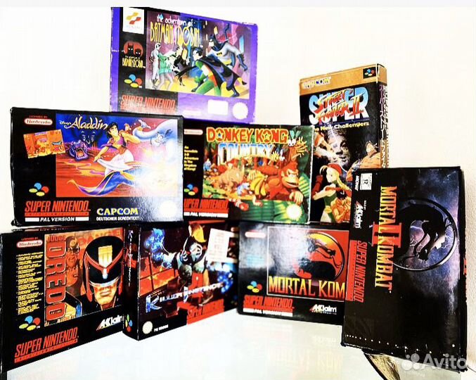 Игры для Super Nintendo. Лицензионные