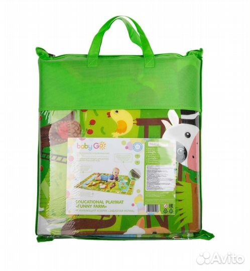Коврик BabyGO развивающий