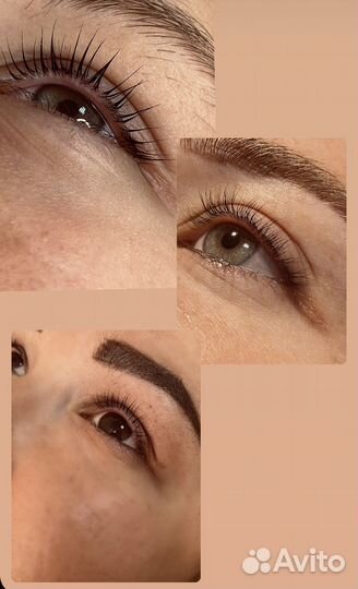 Ламинирование ресниц модель