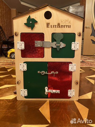 Бизиборд домик большой