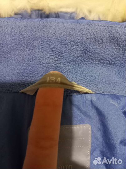 Пуховик для девочки 134