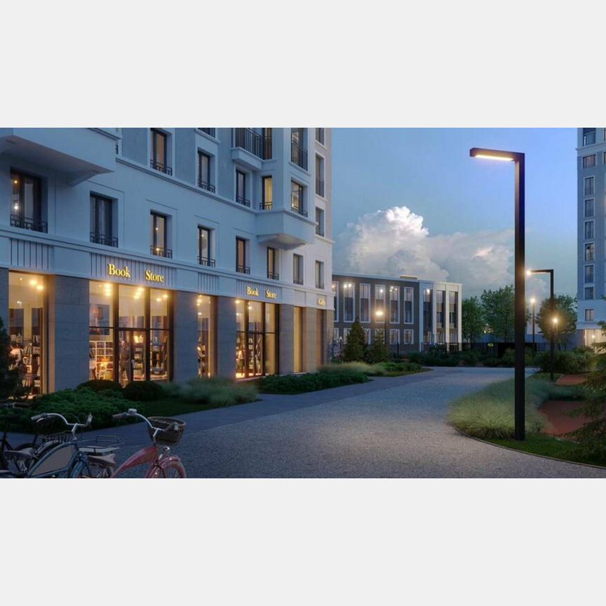 2-к. квартира, 73,8 м², 2/11 эт.