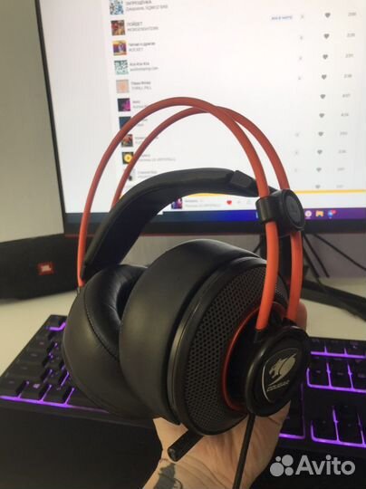 Игровые наушники cougar
