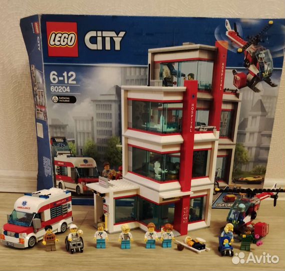 Lego Sity, 60204 Городская больница, оригинал