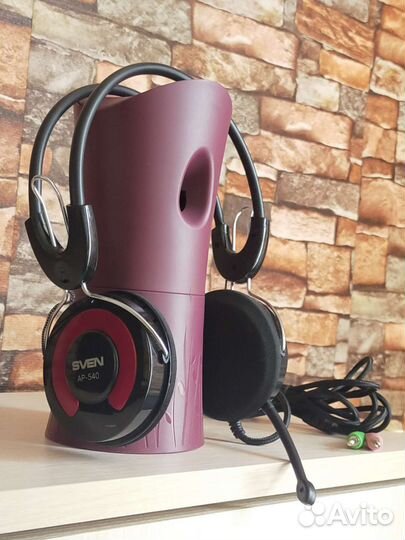 Наушники с микрофоном sven AP-540