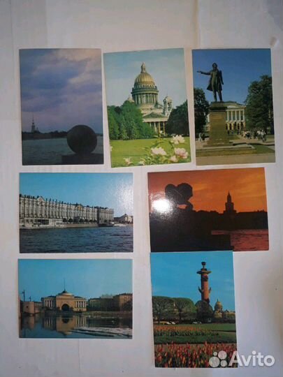 Почтовые карточки СССР. Ленинград 1990