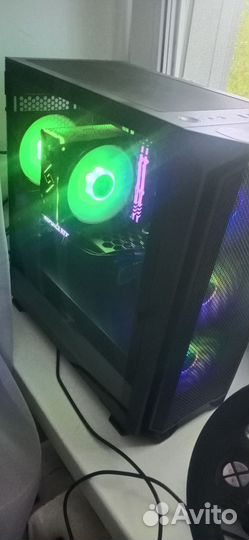 Готовый пк для игр i3-12100f,rtx3060,nvme,ddr4